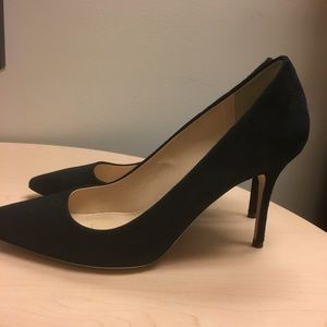 J.Crew Elsie Suede Black Heels